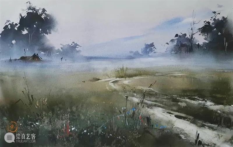 走过的路都是风景 走过的路 风景 俄罗斯 水彩 画家 水彩画 世界 各地 许多美景 作品 崇真艺客