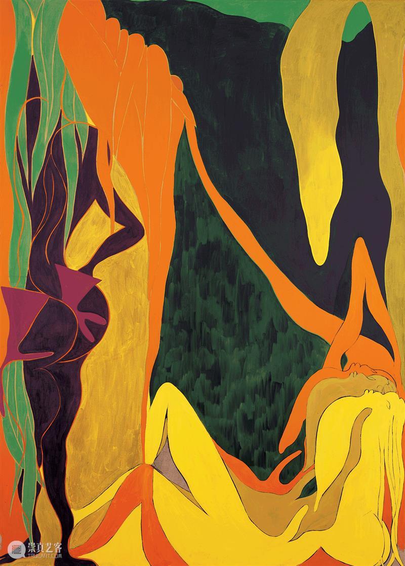 今日生日 | 克里斯·奥菲利(Chris Ofili) Ofili 克里斯·奥菲利 生日 克里斯 上图 奥菲利 拉萨路 麻布 油彩 炭笔 崇真艺客