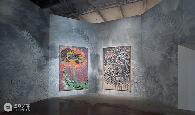 今日生日 ｜ 克里斯·奥菲利（Chris Ofili） Ofili 克里斯·奥菲利 生日 克里斯 上图 奥菲利 拉萨路 麻布 油彩 炭笔 崇真艺客
