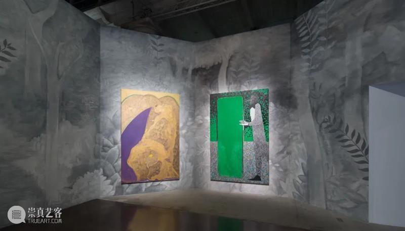 今日生日 ｜ 克里斯·奥菲利（Chris Ofili） Ofili 克里斯·奥菲利 生日 克里斯 上图 奥菲利 拉萨路 麻布 油彩 炭笔 崇真艺客
