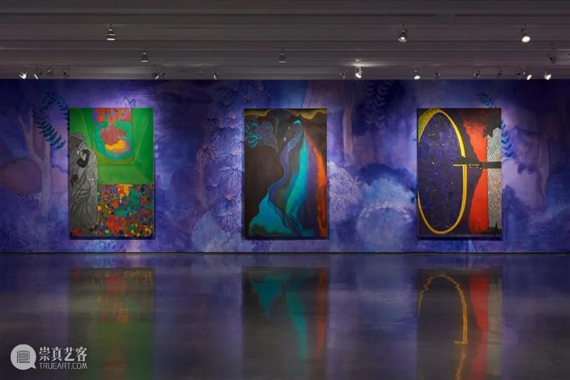 今日生日 ｜ 克里斯·奥菲利（Chris Ofili） Ofili 克里斯·奥菲利 生日 克里斯 上图 奥菲利 拉萨路 麻布 油彩 炭笔 崇真艺客