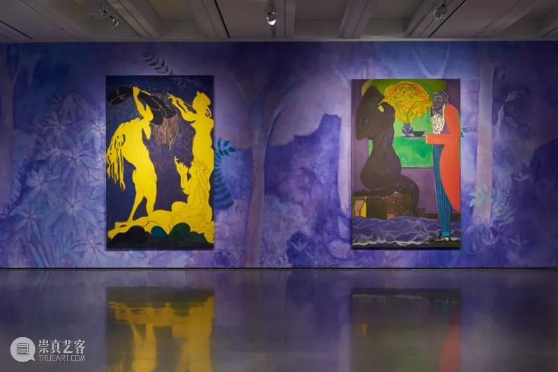 今日生日 ｜ 克里斯·奥菲利（Chris Ofili） Ofili 克里斯·奥菲利 生日 克里斯 上图 奥菲利 拉萨路 麻布 油彩 炭笔 崇真艺客