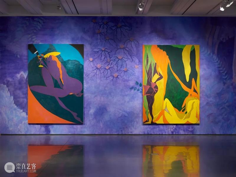今日生日 ｜ 克里斯·奥菲利（Chris Ofili） Ofili 克里斯·奥菲利 生日 克里斯 上图 奥菲利 拉萨路 麻布 油彩 炭笔 崇真艺客