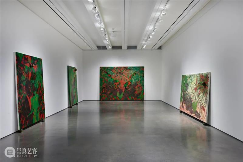 今日生日 ｜ 克里斯·奥菲利（Chris Ofili） Ofili 克里斯·奥菲利 生日 克里斯 上图 奥菲利 拉萨路 麻布 油彩 炭笔 崇真艺客