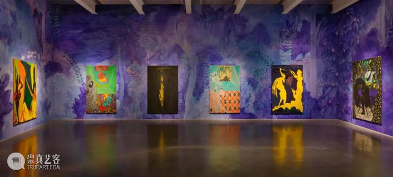 今日生日 ｜ 克里斯·奥菲利（Chris Ofili） Ofili 克里斯·奥菲利 生日 克里斯 上图 奥菲利 拉萨路 麻布 油彩 炭笔 崇真艺客