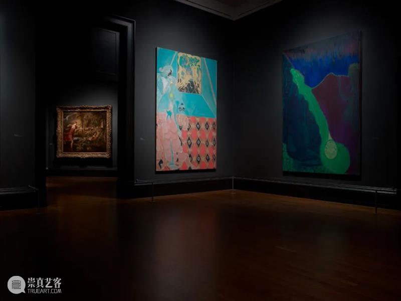 今日生日 ｜ 克里斯·奥菲利（Chris Ofili） Ofili 克里斯·奥菲利 生日 克里斯 上图 奥菲利 拉萨路 麻布 油彩 炭笔 崇真艺客