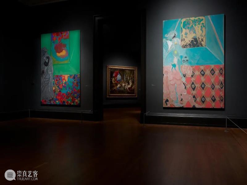 今日生日 ｜ 克里斯·奥菲利（Chris Ofili） Ofili 克里斯·奥菲利 生日 克里斯 上图 奥菲利 拉萨路 麻布 油彩 炭笔 崇真艺客
