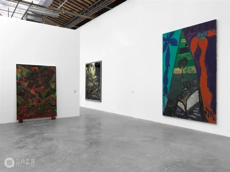 今日生日 ｜ 克里斯·奥菲利（Chris Ofili） Ofili 克里斯·奥菲利 生日 克里斯 上图 奥菲利 拉萨路 麻布 油彩 炭笔 崇真艺客