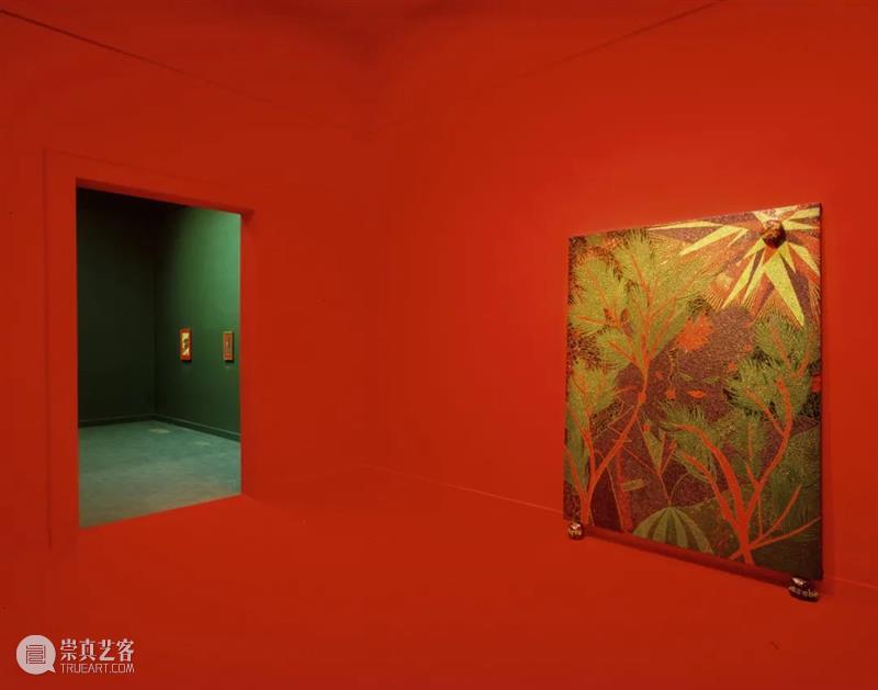 今日生日 ｜ 克里斯·奥菲利（Chris Ofili） Ofili 克里斯·奥菲利 生日 克里斯 上图 奥菲利 拉萨路 麻布 油彩 炭笔 崇真艺客