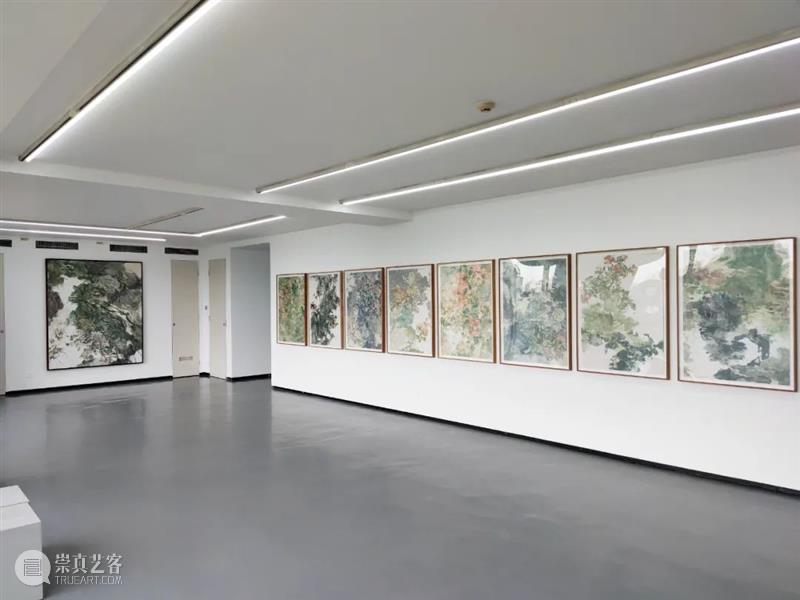 【现场】花石图——王亚彬 王亚彬 花石 现场 花石图 展期 地点 AYE 画廊 近期 纸本 崇真艺客
