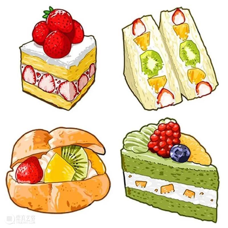 看起来超有食欲的美食插画 美食 食欲 插画 西雅图 插画师 itadaki yasu 作品 往期 好文 崇真艺客