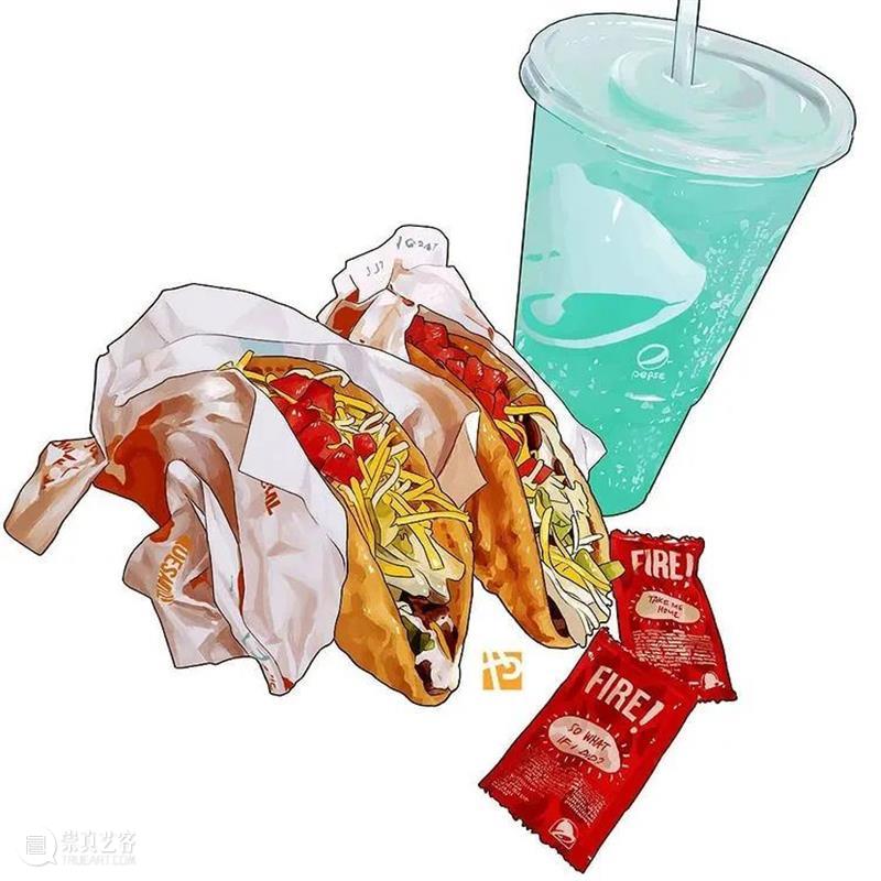 看起来超有食欲的美食插画 美食 食欲 插画 西雅图 插画师 itadaki yasu 作品 往期 好文 崇真艺客