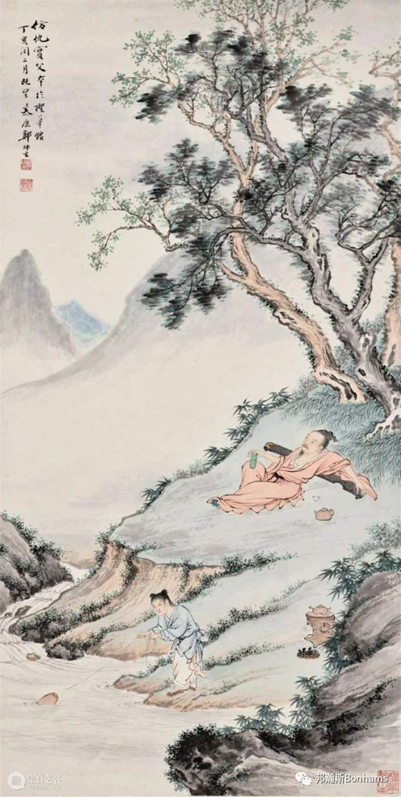 艺海拾贝——砚琴斋珍藏中国书画 | 邦瀚斯网拍现已上綫 艺海拾贝 砚琴斋 中国 书画 邦瀚斯网拍 香港 邦瀚斯 藏家 网上 官方 崇真艺客