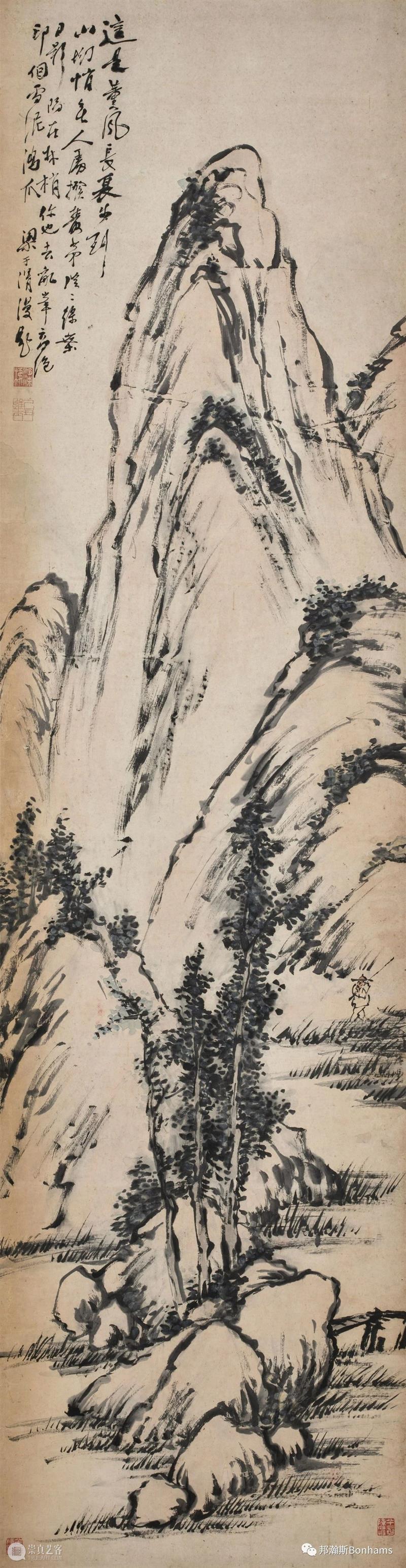 艺海拾贝——砚琴斋珍藏中国书画 | 邦瀚斯网拍现已上綫 艺海拾贝 砚琴斋 中国 书画 邦瀚斯网拍 香港 邦瀚斯 藏家 网上 官方 崇真艺客