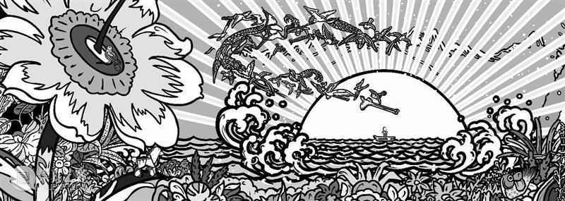 OCAT西安馆 ｜ “飒蜜的花园”线上填色工作坊第二期征集中！ OCAT 西安 线上 工作坊 飒蜜 花园 艺术家 卜桦 个展 奇迹般 崇真艺客