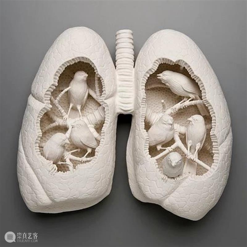 雕塑丨Kate Macdowell:用另类陶瓷雕塑展现人与动物共同存亡 Macdowell 陶瓷 雕塑 动物 上方 中国舞台美术学会 右上 星标 本文 巨匠 崇真艺客
