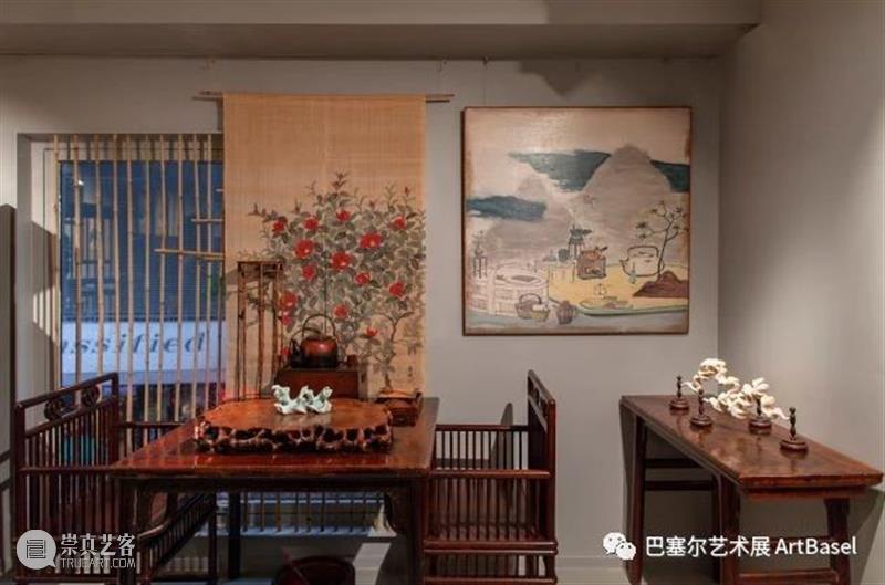 “走近 — 荷李活道贰” | 当古董遇上当代艺术，会碰撞出怎样的火花？ 荷李活道 艺术 古董 火花 如壹艺术馆 作品 饮茶图 林东鹏 云栏 刘学成 崇真艺客