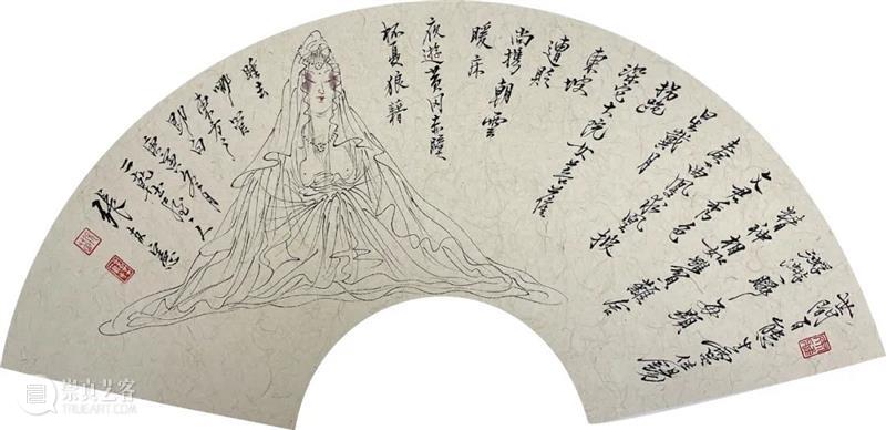 敬华网拍丨书画第六十三期（一） 敬华 书画 二维码 汤世澍 牡丹 水墨 纸本 扇片 陈豫钟 多体 崇真艺客