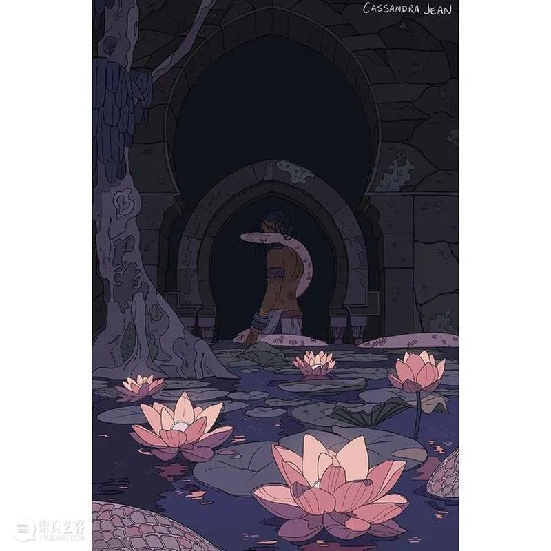色彩和故事感都如此丰富 色彩 故事感 美国 插画家 漫画家 @cassie 美学 漫画 画面 故事性 崇真艺客