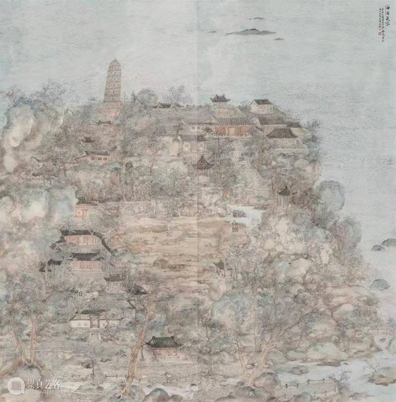 【空间站】现场 | 山中何所有 山中 空间站 现场 岭上 寄君 陶弘景 诏问 怡悦 南朝 宰相 崇真艺客