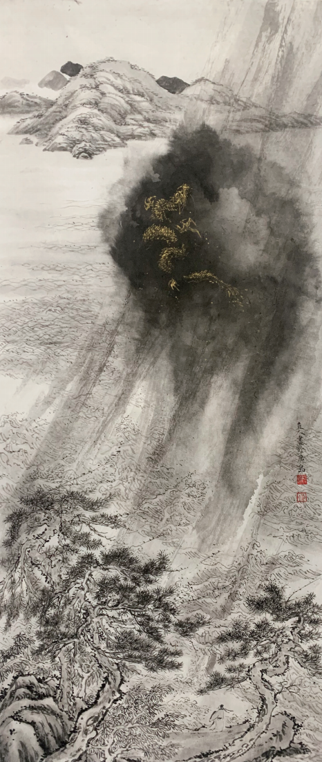 【空间站】现场 | 山中何所有 山中 空间站 现场 岭上 寄君 陶弘景 诏问 怡悦 南朝 宰相 崇真艺客