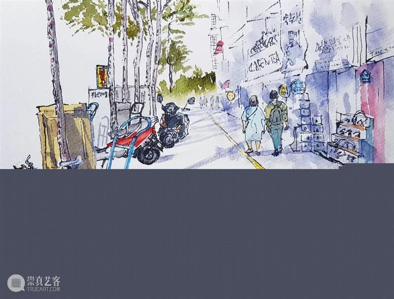 生活气息很重的水彩，虽然简单，但是非常有味道，爱了 ~ 生活 气息 水彩 味道 END 崇真艺客
