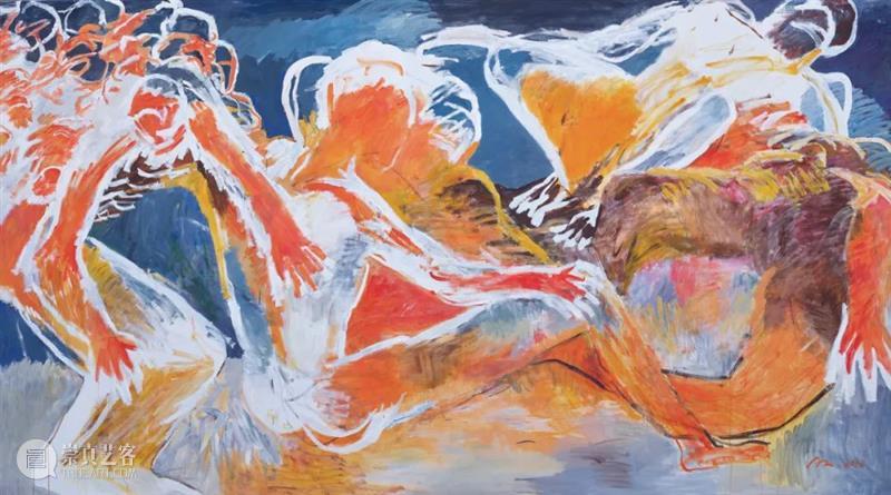 Ota Fine Arts | Artist: Tang Dixin Dixin Ota Fine Arts Artist China Crowd Two Bodies Forest 崇真艺客