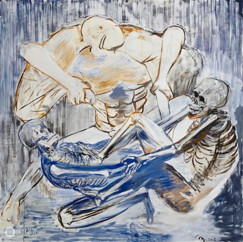 Ota Fine Arts | Artist: Tang Dixin Dixin Ota Fine Arts Artist China Crowd Two Bodies Forest 崇真艺客