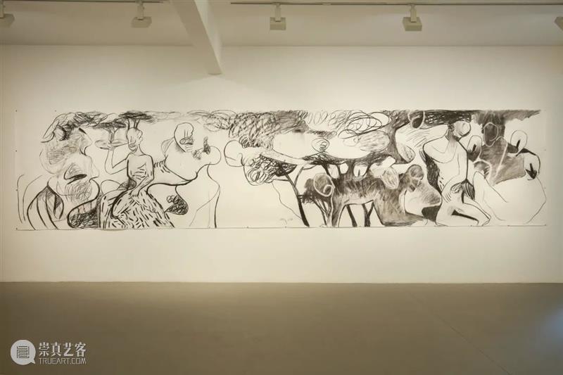 Ota Fine Arts | Artist: Tang Dixin Dixin Ota Fine Arts Artist China Crowd Two Bodies Forest 崇真艺客