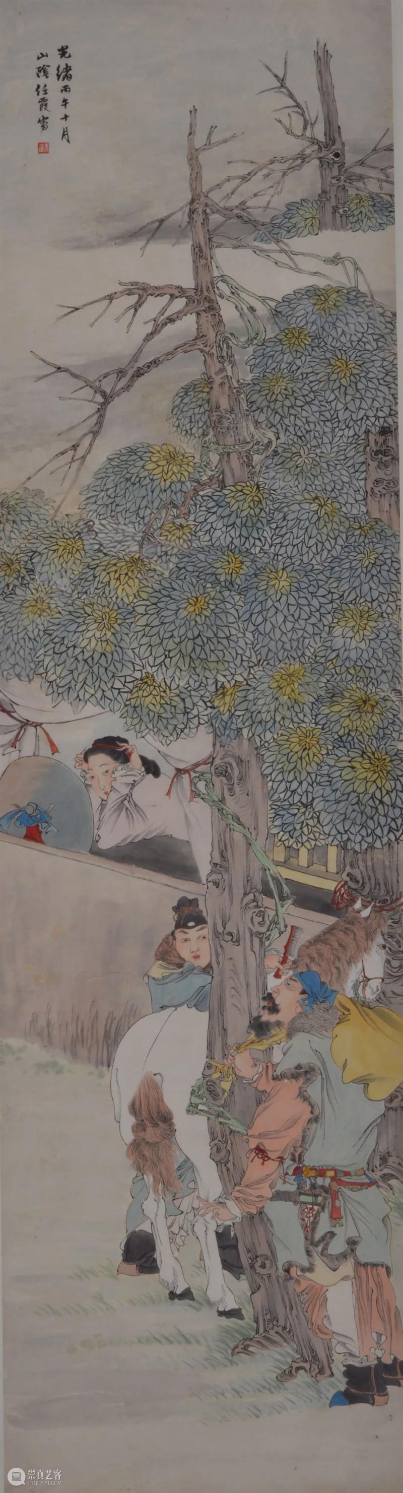 第三篇章 润泽百年 | 任伯年作品专题展 任伯年 作品 篇章 专题展 中国 美术史 海派 画家 任熊 任薰 崇真艺客