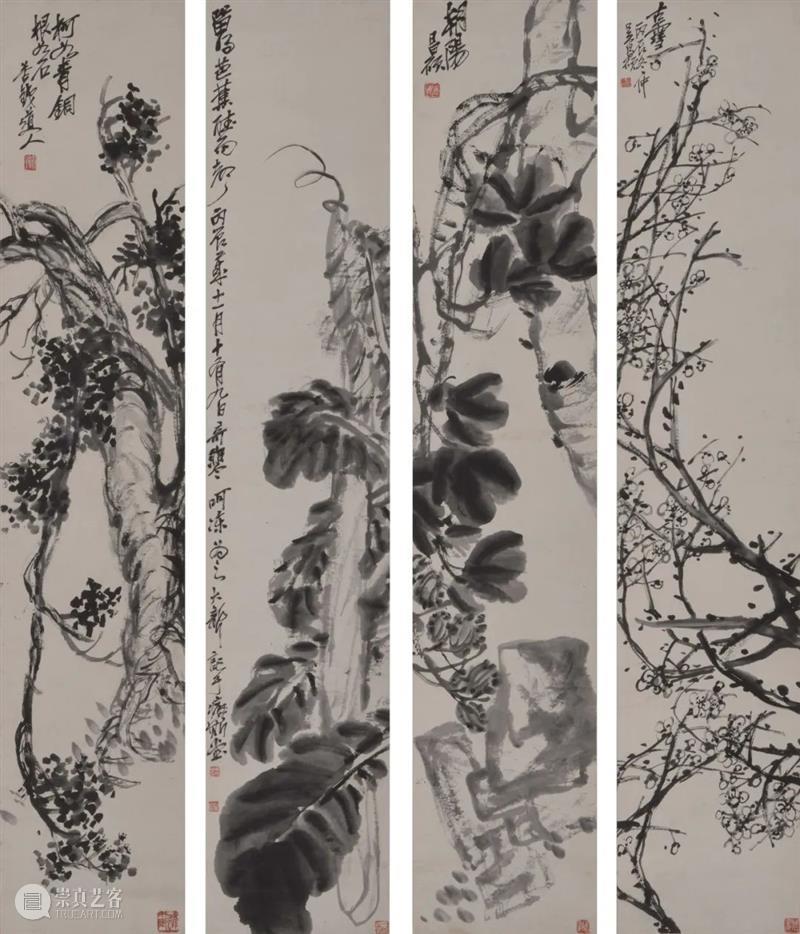 第三篇章 润泽百年 | 任伯年作品专题展 任伯年 作品 篇章 专题展 中国 美术史 海派 画家 任熊 任薰 崇真艺客