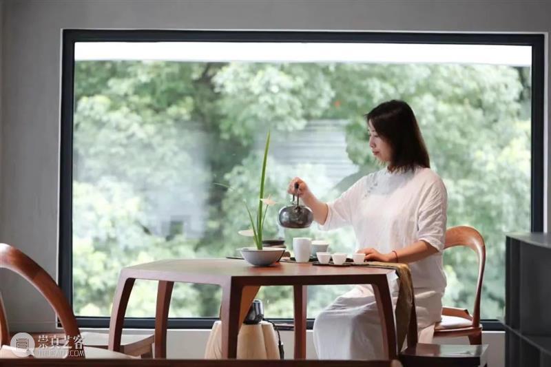 饮茶处，居心之所丨璞素茶事家具美学 美学 家具 璞素茶事 茶室 美好生活 注脚 生活 部分 四方 好友 崇真艺客