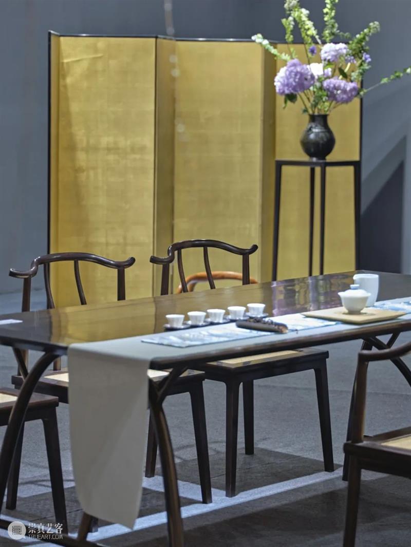 饮茶处，居心之所丨璞素茶事家具美学 美学 家具 璞素茶事 茶室 美好生活 注脚 生活 部分 四方 好友 崇真艺客