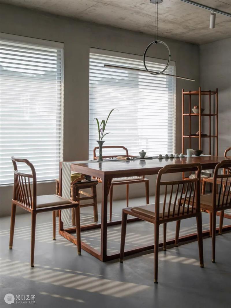 饮茶处，居心之所丨璞素茶事家具美学 美学 家具 璞素茶事 茶室 美好生活 注脚 生活 部分 四方 好友 崇真艺客