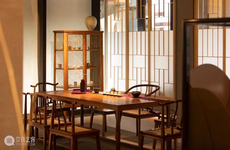 饮茶处，居心之所丨璞素茶事家具美学 美学 家具 璞素茶事 茶室 美好生活 注脚 生活 部分 四方 好友 崇真艺客