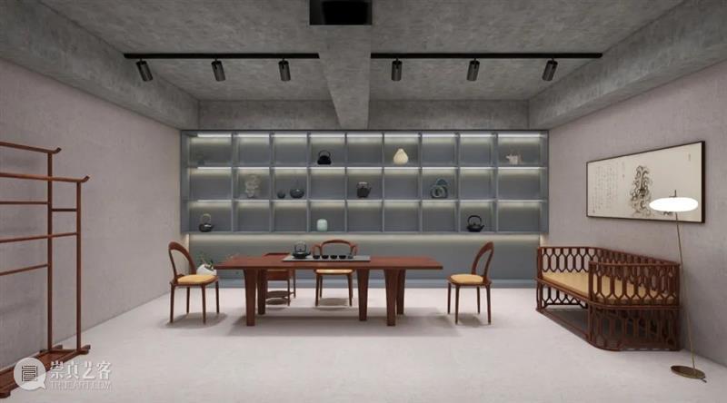 饮茶处，居心之所丨璞素茶事家具美学 美学 家具 璞素茶事 茶室 美好生活 注脚 生活 部分 四方 好友 崇真艺客