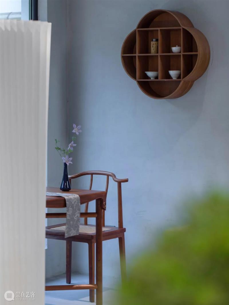 饮茶处，居心之所丨璞素茶事家具美学 美学 家具 璞素茶事 茶室 美好生活 注脚 生活 部分 四方 好友 崇真艺客