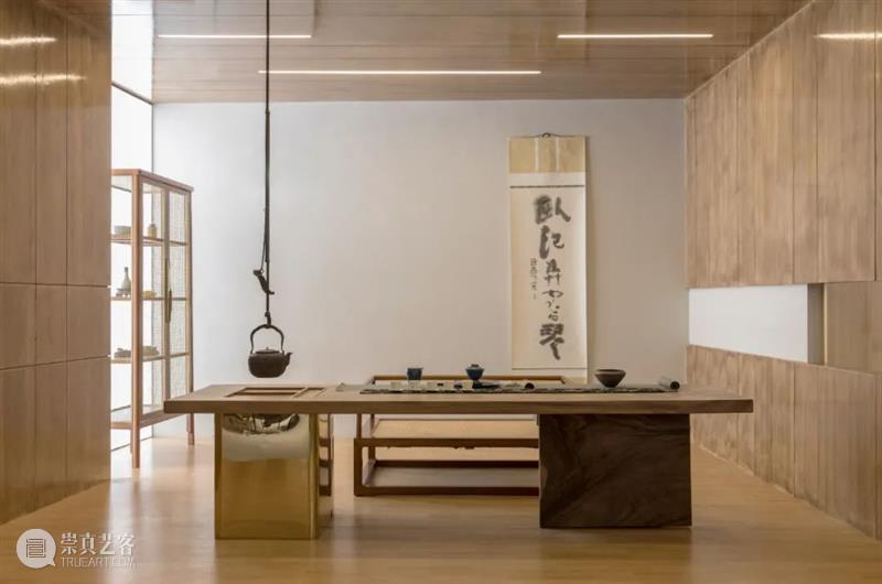 饮茶处，居心之所丨璞素茶事家具美学 美学 家具 璞素茶事 茶室 美好生活 注脚 生活 部分 四方 好友 崇真艺客