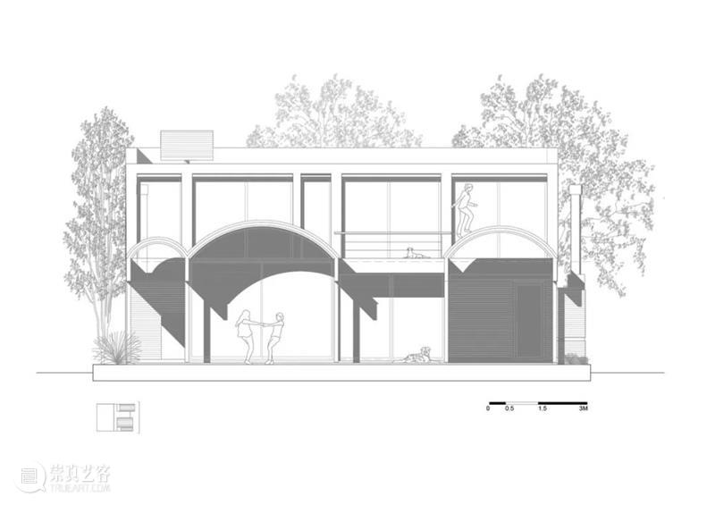 砖拱与梁柱，Terralagos 住宅 / DRM studio 住宅 Terralagos DRM 砖拱 梁柱 studio Javier Agustín Rojas 项目 崇真艺客