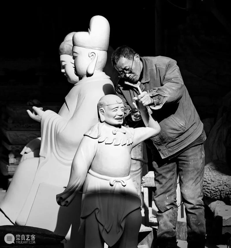 成佛之前/摄影：戴安娜  大督摄影VIP 戴安娜 佛像 作品 殿宇 时候 木头 工艺 苏州城 太湖 半岛 崇真艺客