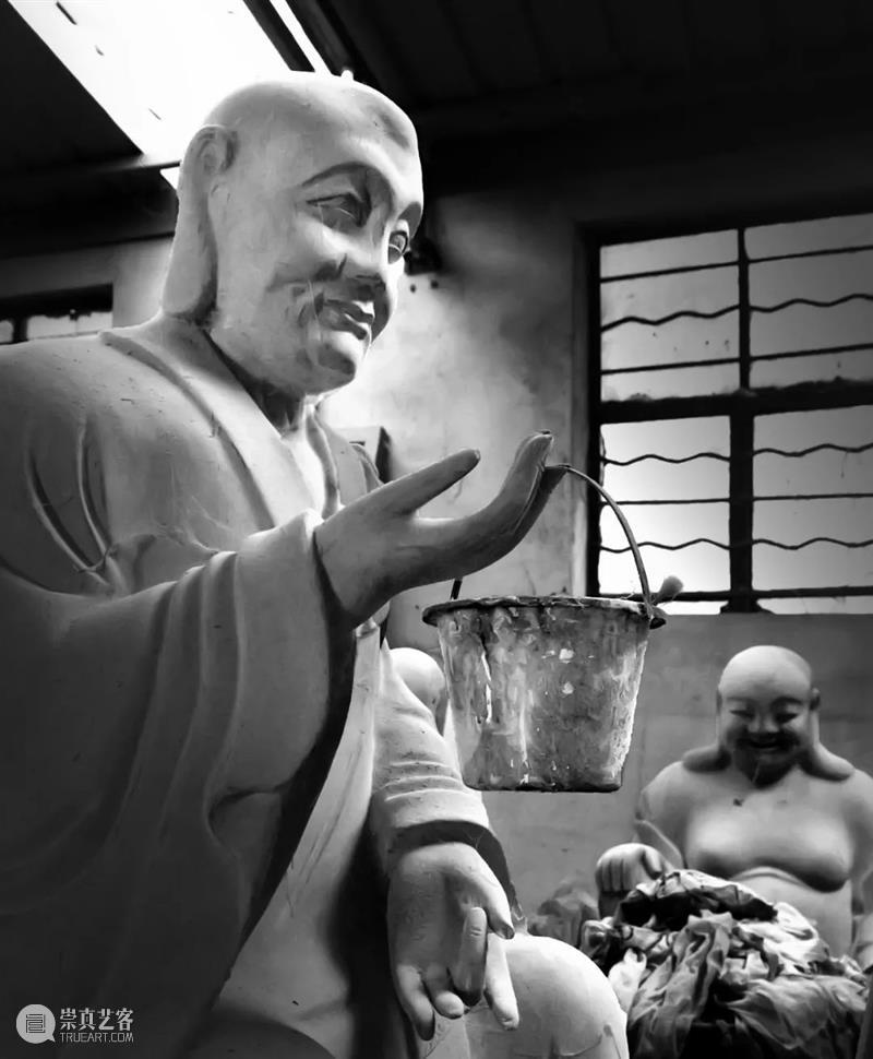 成佛之前/摄影：戴安娜  大督摄影VIP 戴安娜 佛像 作品 殿宇 时候 木头 工艺 苏州城 太湖 半岛 崇真艺客