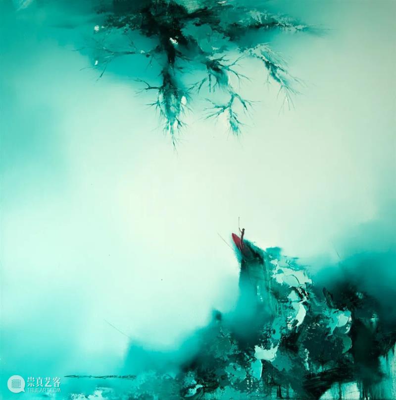 艺术上海【艺家说】| 高小云：如梦似幻的烟雨江南  艺术上海 高小云 艺术上海 烟雨江南 时间 长河 一叶扁舟 地方 江南 千意染曲 油画 崇真艺客