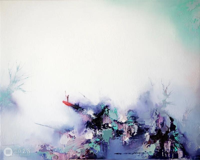 艺术上海【艺家说】| 高小云：如梦似幻的烟雨江南  艺术上海 高小云 艺术上海 烟雨江南 时间 长河 一叶扁舟 地方 江南 千意染曲 油画 崇真艺客