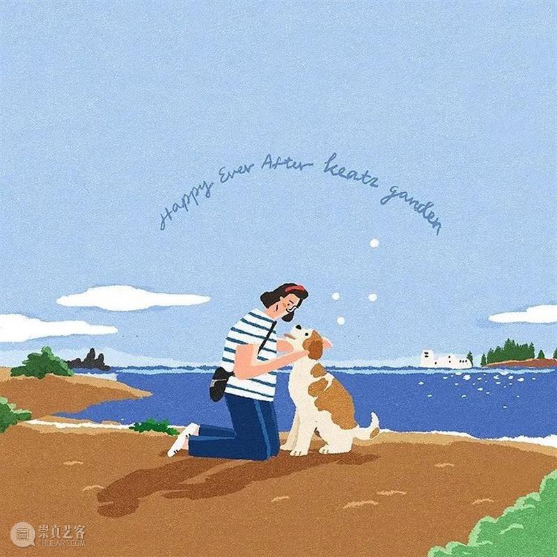 小日子  纯灰艺术 小日子 韩国 画师 ohio ooooo 插画 配色 画面 生活 安静 崇真艺客