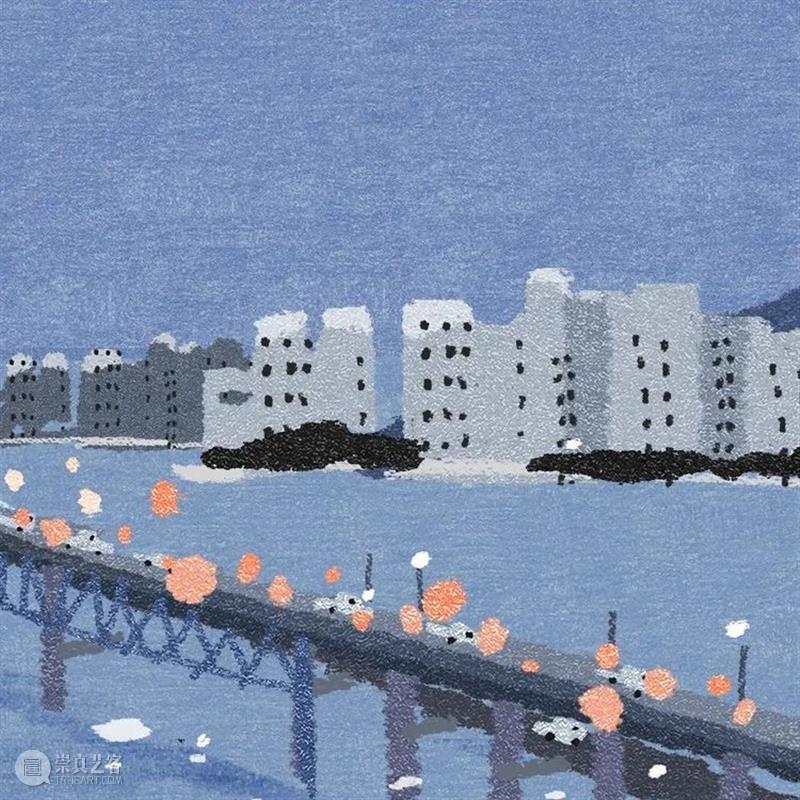 小日子  纯灰艺术 小日子 韩国 画师 ohio ooooo 插画 配色 画面 生活 安静 崇真艺客