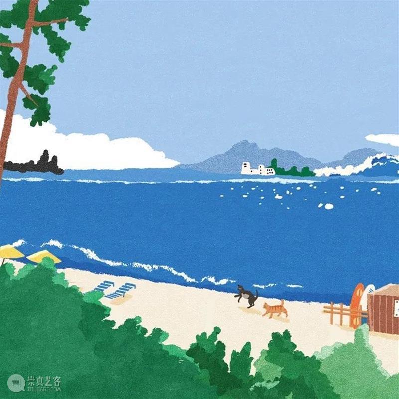 小日子  纯灰艺术 小日子 韩国 画师 ohio ooooo 插画 配色 画面 生活 安静 崇真艺客