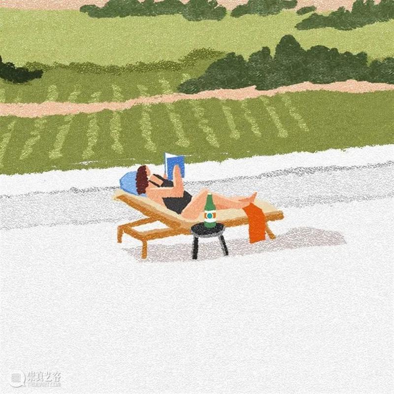 小日子  纯灰艺术 小日子 韩国 画师 ohio ooooo 插画 配色 画面 生活 安静 崇真艺客