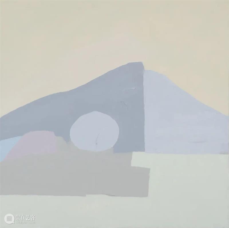 白立方 | 伊黛尔·阿德楠（Etel Adnan）作品亮相于纽约古根海姆美术馆 Adnan 阿德楠 纽约古根海姆美术馆 伊黛尔 作品 白立方 Untitled canvas York Adnan伊黛尔 崇真艺客