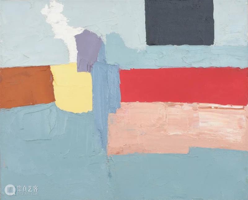 白立方 | 伊黛尔·阿德楠（Etel Adnan）作品亮相于纽约古根海姆美术馆 Adnan 阿德楠 纽约古根海姆美术馆 伊黛尔 作品 白立方 Untitled canvas York Adnan伊黛尔 崇真艺客