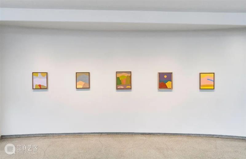 白立方 | 伊黛尔·阿德楠(Etel Adnan)作品亮相于纽约古根海姆美术馆 Adnan 阿德楠 纽约古根海姆美术馆 伊黛尔 作品 白立方 Untitled canvas York Adnan伊黛尔 崇真艺客